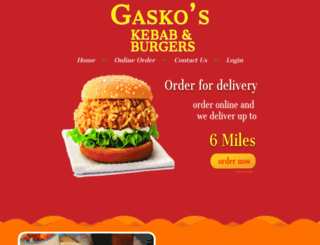 gaskoskebab.co.uk screenshot