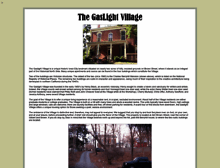 gaslightvillagerentals.com screenshot