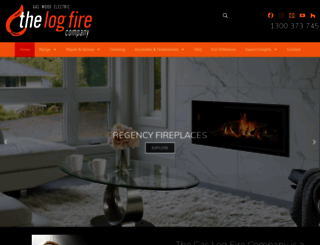 gaslogfiresmelbourne.com screenshot