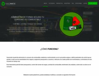 gasomatic.com.mx screenshot
