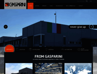 gasparini-spa.com screenshot