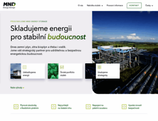 gasstorage.cz screenshot