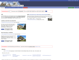 gastgeber-sylt.de screenshot