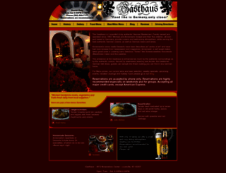 gasthausdining.com screenshot