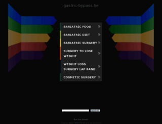 gastric-bypass.be screenshot