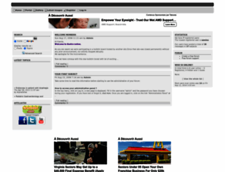 gastro-online.forumotion.net screenshot