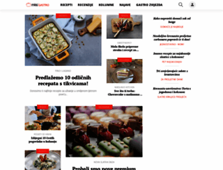gastro.hr screenshot