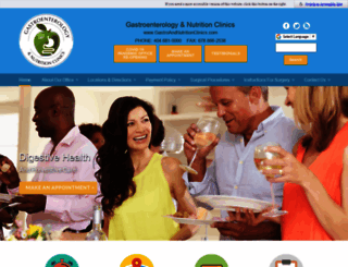 gastroandnutritionclinics.com screenshot