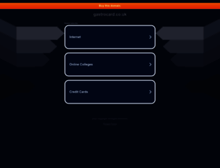 gastrocard.co.uk screenshot