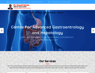 gastroenterologistindelhi.com screenshot