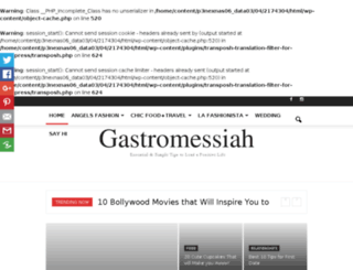 gastromessiah.com screenshot