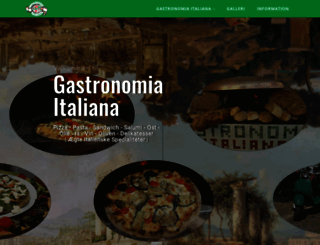 gastronomiaitaliana.dk screenshot