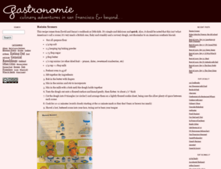 gastronomie-sf.com screenshot