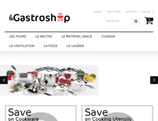 gastroshop.fr screenshot