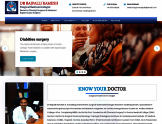 gastrosurgeonbaipalli.com screenshot