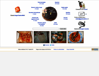 gastrowiki.ro screenshot