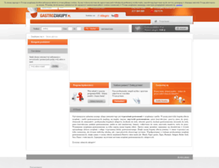 gastrozakupy.pl screenshot