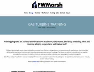 gasturbinetraining.com screenshot