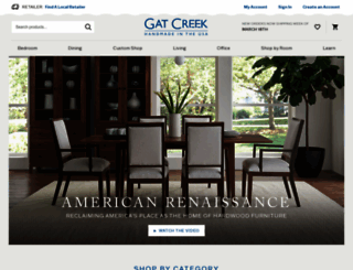 gatcreek.com screenshot