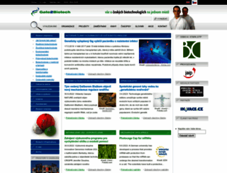gate2biotech.cz screenshot