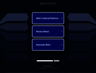 gatecoin.com screenshot