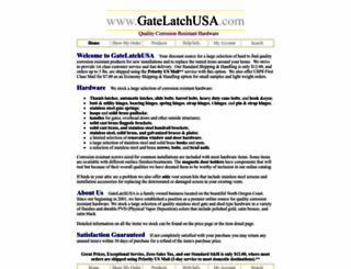 gatelatchusa.com screenshot