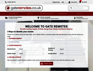 gateremotes.co.uk screenshot