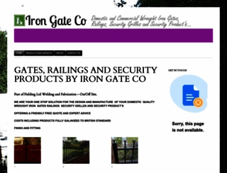 gatesandrailingspreston.co.uk screenshot