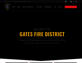 gatesfd.org screenshot