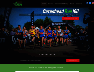 gatesheadtrail10k.com screenshot