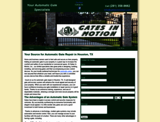 gatesinmotion.com screenshot