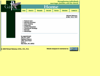 gatesministry.com screenshot