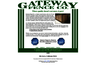 gateway-fence.com screenshot