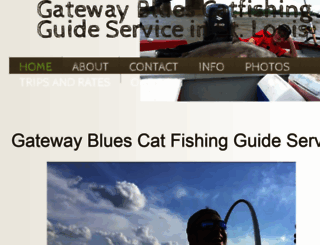 gatewaybluescatfishing.com screenshot