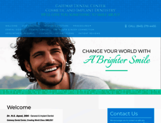 gatewaydentalpc.com screenshot