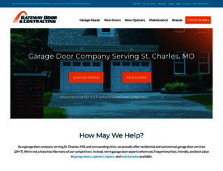 gatewaydoorandcontracting.com screenshot