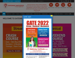 gatewayinstitute.co.in screenshot