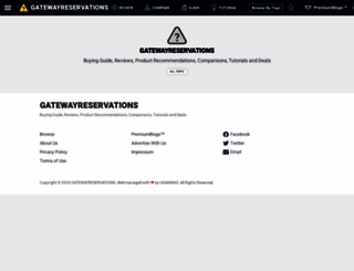 gatewayreservations.com screenshot