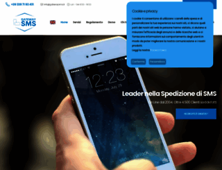 gatewaysms.it screenshot