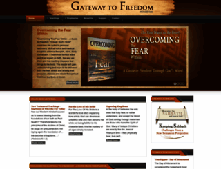 gatewaytofreedom.org screenshot