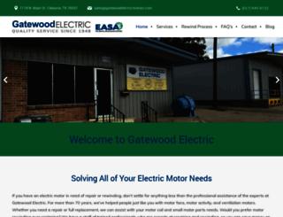 gatewoodelectricmotors.com screenshot