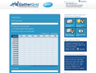 gathergrid.com screenshot