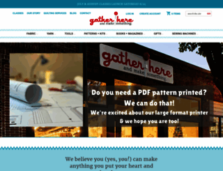 gatherhereonline.com screenshot