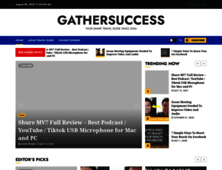 gathersuccess.com screenshot