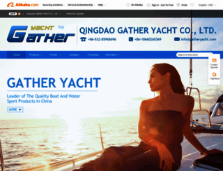 gatheryacht.en.alibaba.com screenshot