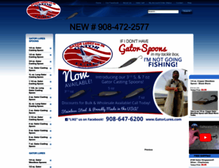 gatorlures.com screenshot