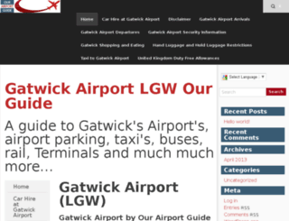 gatwick-airport-our-guide.com screenshot