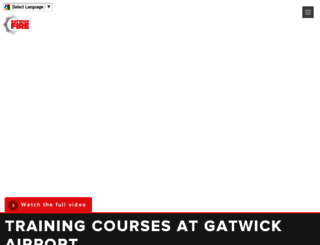 gatwickfire.com screenshot