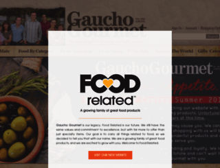 gauchogourmet.com screenshot