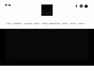 gauderakustik.com screenshot